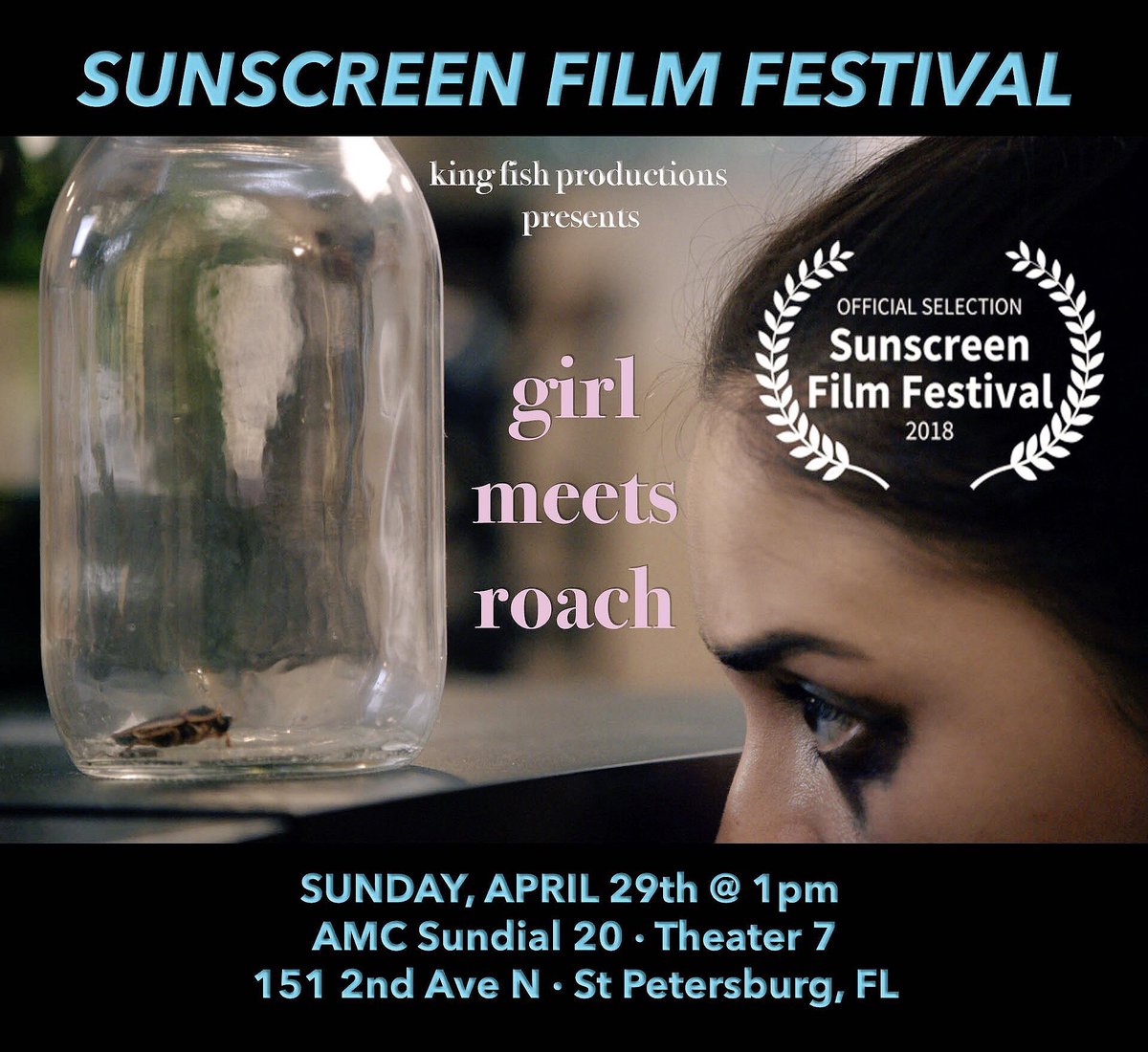 kingfishfilms's tweet photo. Starting now! The “Women Taking Charge!” shorts block at @SunscreenFF! #GirlMeetsRoach https://t.co/Ge4FM293dr