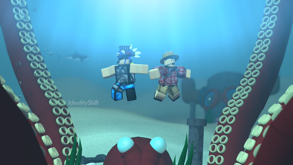 Zyleth On Twitter Oh Why Arent Your Watermarks On The Game - roblox scuba diving game