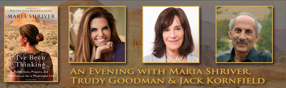 CanyonBevHills's tweet photo. Maria Sriver, Trudy Goodman & Jack Kornfeld - Thursday April 19
https://t.co/8fgWjSKKMQ
Join best selling author Maria Shriver, InsightLA’s founding teacher – Trudy Goodman & one of the key teachers to introduce Buddhist mindfulness practice – Jack Kornfield
#wmmts #beverlyhills https://t.co/0ONcHf0NUE