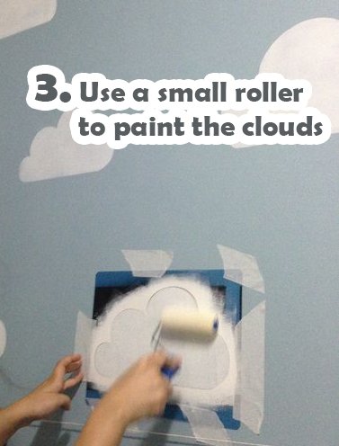MuralMax's tweet image. Is your nursery needing some cloudy skies? Easy peasy DIY.
#DIYnursery #nurserydecor #cloudnursery