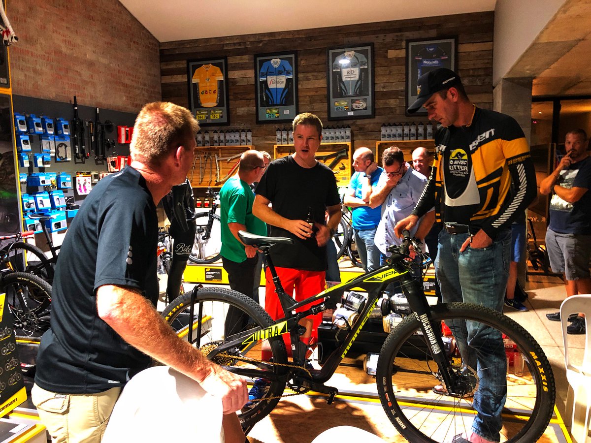EcoBoundEvents's tweet photo. Great evening in PE with the #TransRide at @BikeAndBrewZA https://t.co/13vkO2XuOH