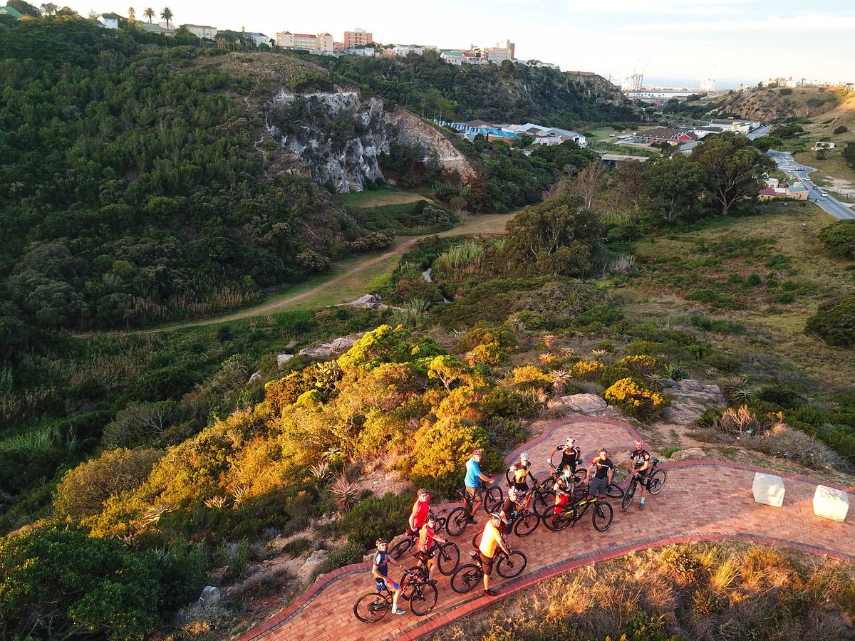 EcoBoundEvents's tweet photo. Great evening in PE with the #TransRide at @BikeAndBrewZA https://t.co/13vkO2XuOH