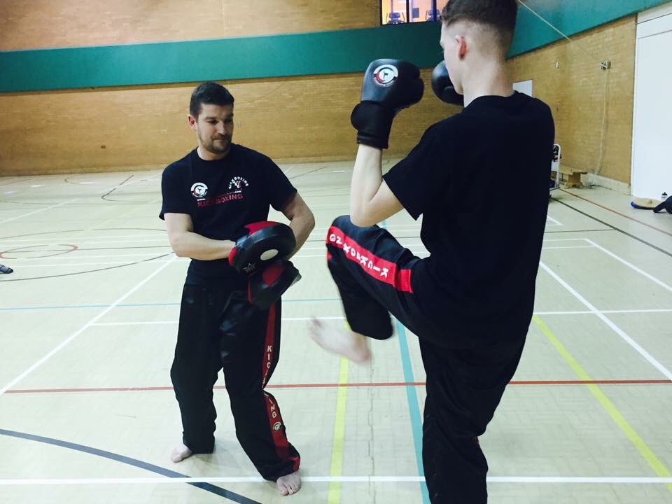 Kickboxing classes for beginners on Monday evening from 6.30-7.30pm in the Main Hall <a href="/westfieldacad/">Westfield Academy</a> suitable for adults &amp; children aged 7 &amp; above. Come along &amp; enjoy a free introductory session #kickboxing #MartialArts #FamilyFriendly #Yeovil #Somerset