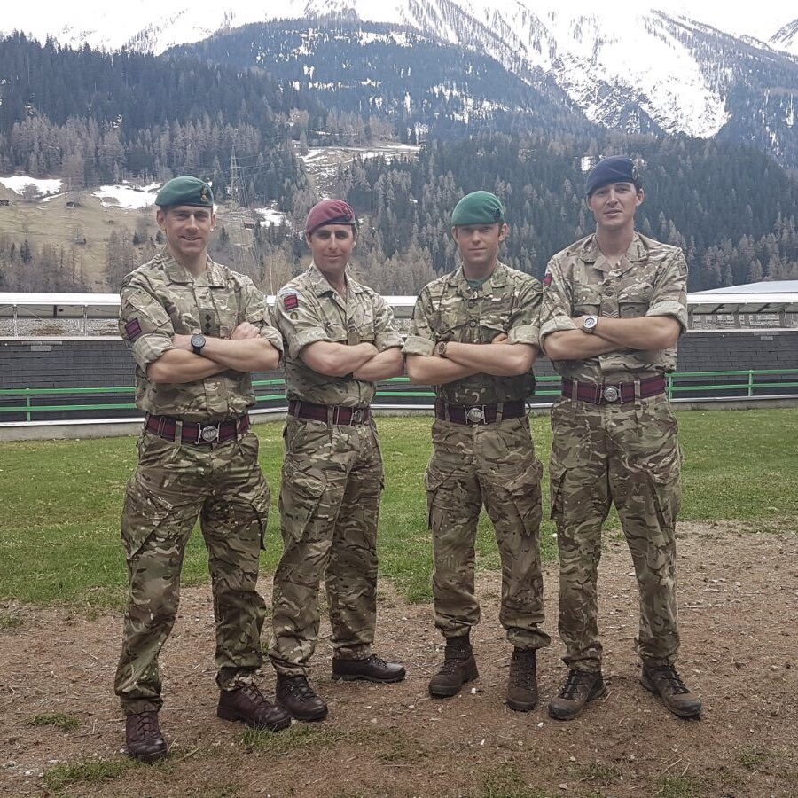 Final few days of preparation for the Royal Engineers Team competing in Patrouille Des Glaciers 2018 this weekend. First chance to test the new @BritishArmy Team strips!
@Proud_Sappers
@Commander8X
@RE_REWS
#PDG18
#bethebest
#teamwork