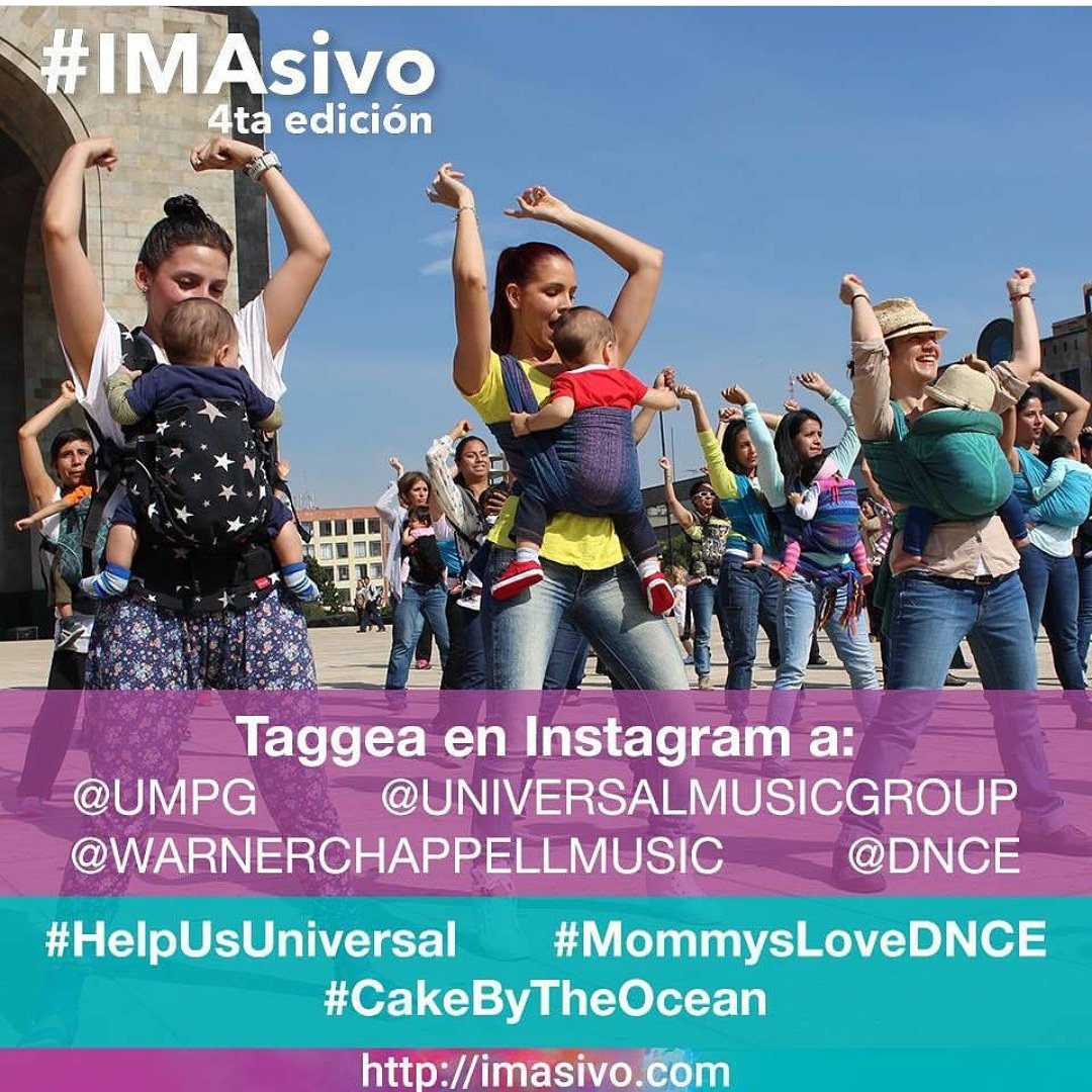 ranadenisse's tweet photo. Please @DNCE @WarnerChappell be so kind as to let us use your song in order to be part of this great movement of Motherhood and babywearing dance, and to be able to upload our videos on YouTube!
#HelpUsWarner #HelpUsUniversal #CakebyTheOcean @UMusicMexico @UMG_News https://t.co/18sED1V8Ii