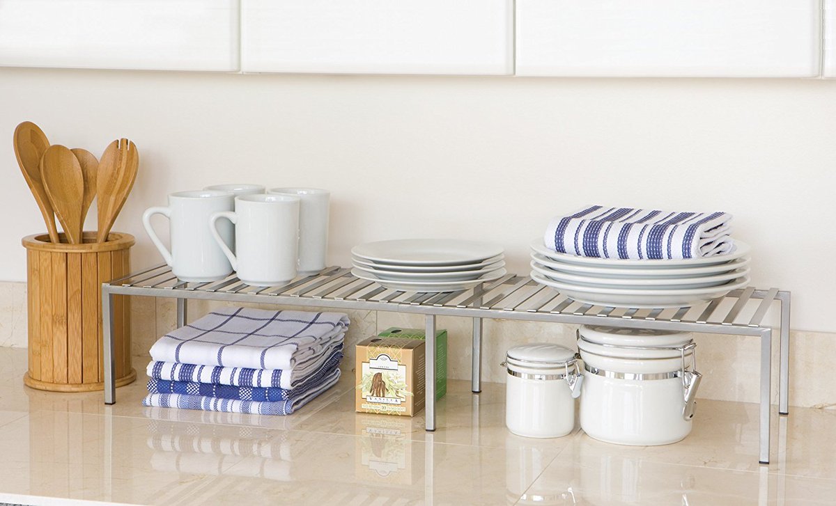 toolsnecessary's tweet photo. Seville Classics Expandable #Kitchen Counter and #Cabinet Shelf, List Price:$19.99
Price:$14.99
You Save:$5.00 (25%)
See More: https://t.co/ww1zvAHWGw
#cabinetshelf #storage #organizer #toolsnecessary #necessarytools,#TaxDay #amazon #kichentools https://t.co/wHEls7Z8Rr