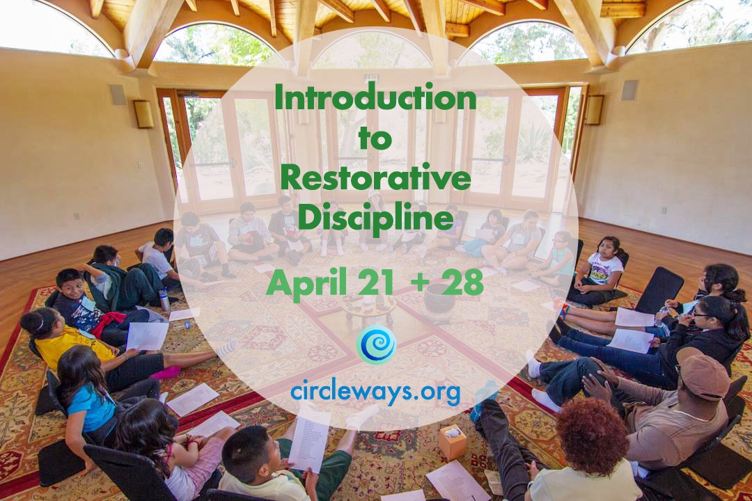 CircleWays's tweet photo. Register for this weekend's Introduction to Restorative Discipline Workshop: https://t.co/OZPgMYYpsh

#WayofCouncil #Circle #Educators #professionaldevelopment #restorativediscipline #peace #classroom #administrators https://t.co/zKKjDEK94o