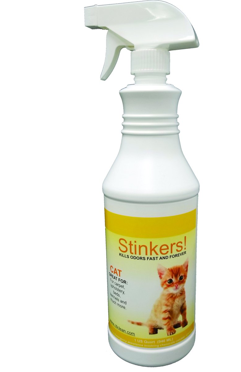 ctiproschoice's tweet photo. Hey #blogpaws goers - we're sad we couldn't make it there, but we have just produced a new odor product! STINKERS! We have one for general pet odors and a stronger formula for the kitties! Check it out - we'd love to know what you think! https://t.co/cy8SfbyCU0 https://t.co/QjKR9q01Pd