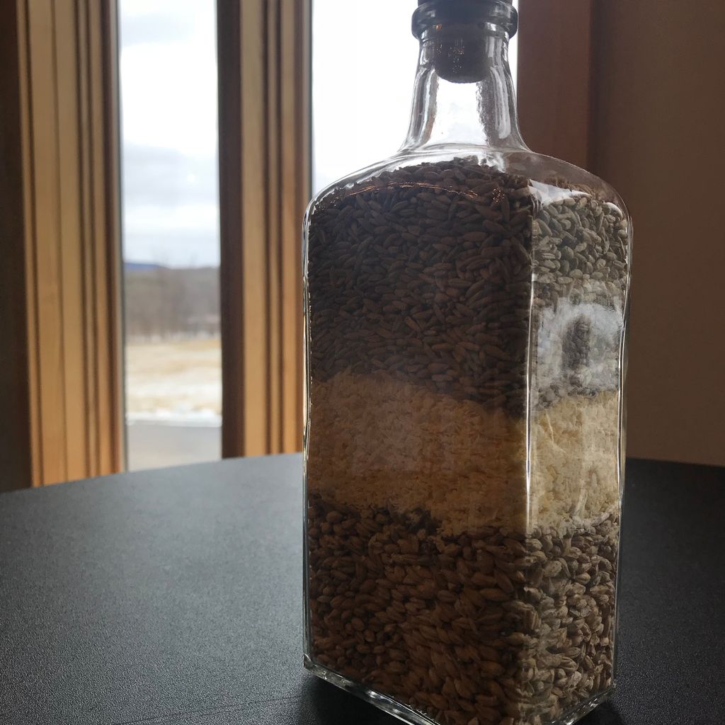 appgapdistill's tweet photo. Corn for sweetness, rye for pepperiness, barley for nuttiness. Our custom mash bill is used to make our whiskey, gin and vodka. This, in part, is where the unique flavor and smoothness of our spirits comes from. Cheers! https://t.co/N8VfNi5u8Y