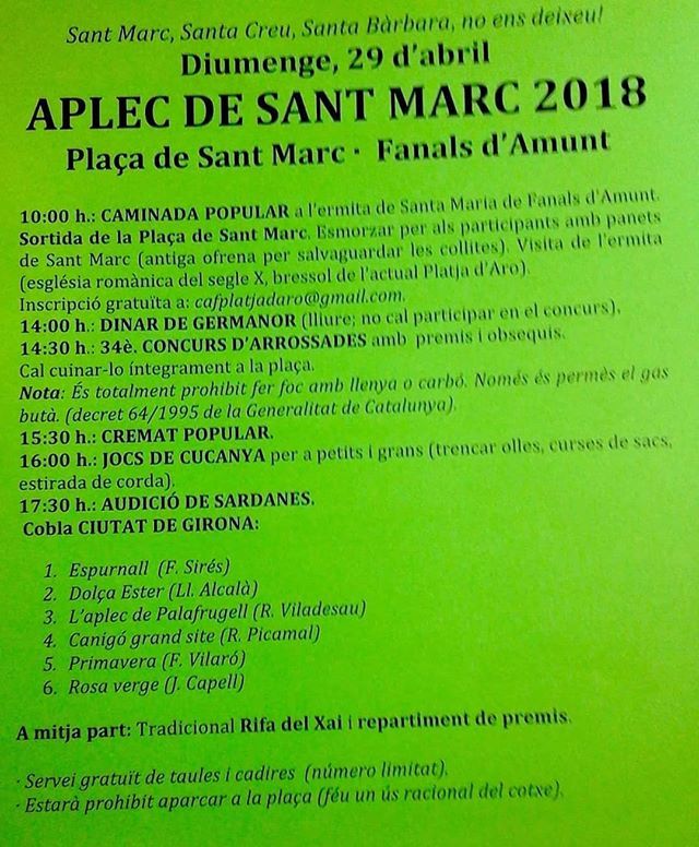 cafpda's tweet photo. Ja tenim nova foto a Instagram. Segueix-nos a https://t.co/6RUPVF6Ody. Recordeu el dia 29 d'abril us esperem a l'APLEC DE SANT MARC!! https://t.co/JRhRK8UmcI