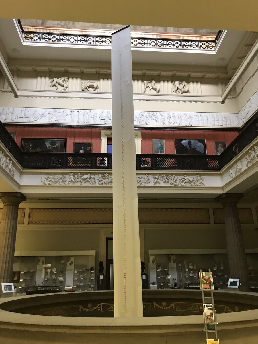 IntoBetterShape's tweet photo. It’s up! Possibly the longest hung #screeenprint,.... get back to us if not. Thank you creators @johshoj @magdastawarska and installing talent @Devreesse @T_Arty_burns keen eyed spotter @1lubaina ❤️#HardTimes #intoabettershape..com @HarrisPreston look to the skies!#24meters https://t.co/CTJIF6WOiX