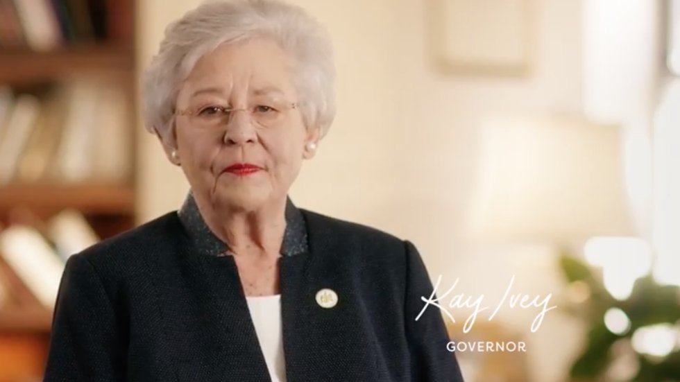 thehill's tweet photo. Alabama governor defends Confederate monuments: We don't need "out-of-state liberals" telling us what to do https://t.co/y2INBzLkyY https://t.co/pKB4J5r9Me