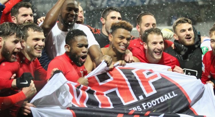 _BeFootball's tweet photo. Avec 34 653 spectateurs, Les Herbiers - Chambly réalisent la meilleure affluence de la Beaujoire cette saison ! 😮 https://t.co/YL1yTWJhbP