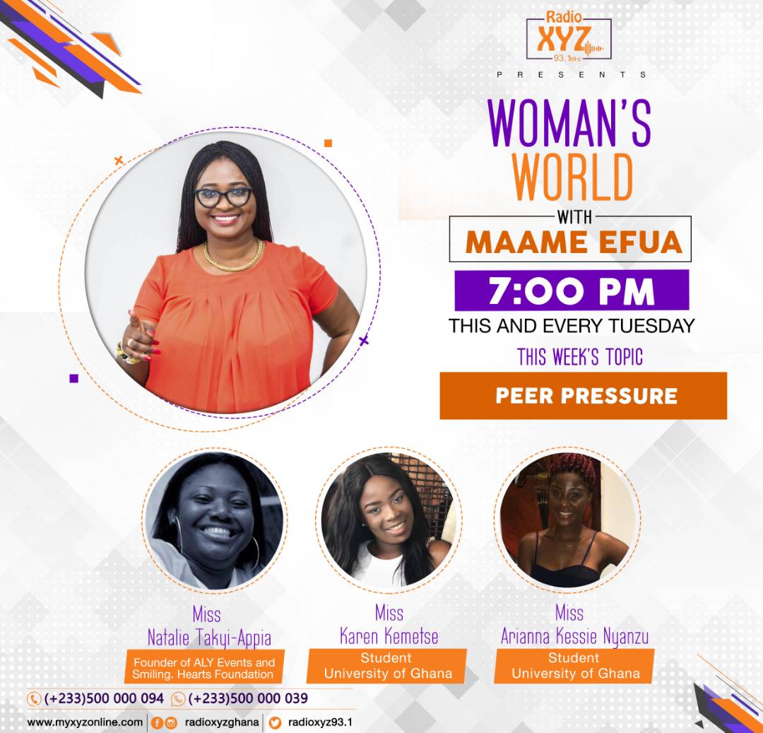 SmilingHeartsF1's tweet photo. Please Watch out for Super duper talks @radioxyzghana @RadioXYZ931 @radioxyzonline this and every Tuesday. @edwardashie @ugconfessions1 #Peerpressure #womensworld https://t.co/RHxu7V59wk