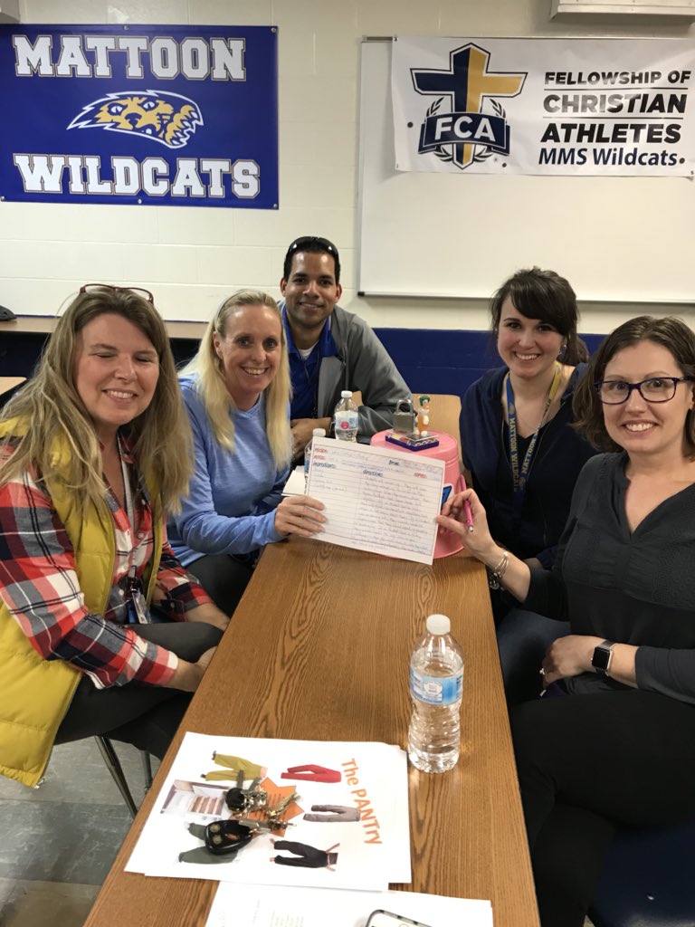 StellaOyer's tweet photo. #mmswildcatspd #ChoppedPD Team 2 did a phenomenal job coming up with a SEL with these 3 items https://t.co/eKo0Tm9Bgm