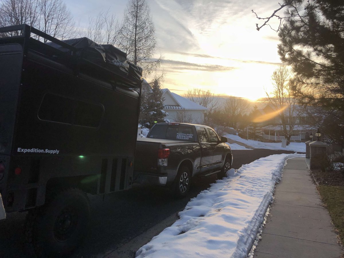 ExpeditionBuilt's tweet photo. We build the only four season adventure trailer on the market that’s an insulated camper, lockable cargo hauler, and toy hauler in one. With our NASA insulated top you &amp; your precious cargo are safe inside #m1101 #m1102 #adventuretrailerbuild #adventuretrailers #expeditionsupply https://t.co/4YJ73aGhp7