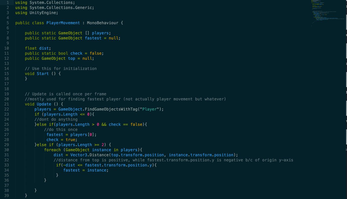 NyameDev's tweet image. So the ridiculous @THizzleDizzle1 just did a #roastmycode, and I thought I'd join in and post a couple of snippets of my own code from a personal project. Can't wait for the roast! #IndieGameDev #CodingIsHardOkay