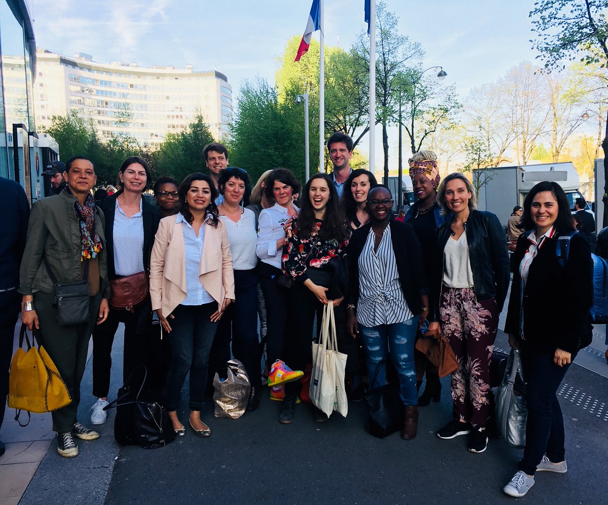 AMoodify's tweet photo. La délégation #womenintechbrussels à la journée de la femme digitale #JFD18 France-Belgique! #hubbrussels https://t.co/mnVak30ovd