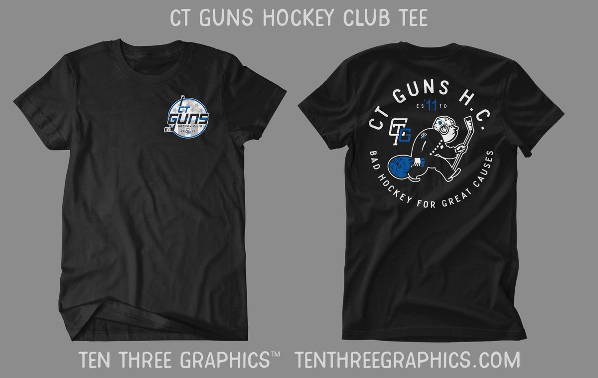 CTGunsHockey's tweet photo. Guns are excited for the @HerosCupHockey tourney this weekend. We will be in the Heros Village with T shirts and Hats for sale. Also Jersey will be available to order #badhockeyforagreatcause #ctguns #ThinBlueLine #hockey https://t.co/JyG2YkQABW