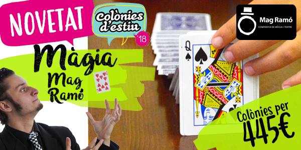 elspera's tweet photo. Aquest any tenim un novetat!
Us presentem les Colònies d'estiu de Màgia amb Mag Ramó i Eix Estels del 1 al 7 de juliol! ♣️♦️♥️♠️
#coloniestiu #estiu #magia #mag #mago #humor #trucos #amics
+INFO;
▶️https://t.co/3BxvRXIn7o
☎️ 93 265 27 86 https://t.co/igoFla20PZ