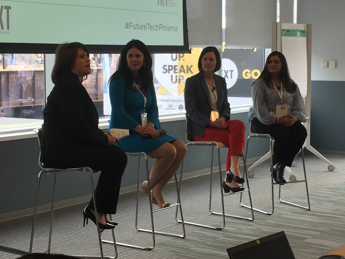 BurrellAnita's tweet photo. Amazing panel of women at @MMMnews FutureTech conference today. Kudos to @amyturnquist for putting the panel together and Fran Howell @melinda decker and @shetal Vyas for down great insights #hbaimpact https://t.co/aVWpUSiEfm