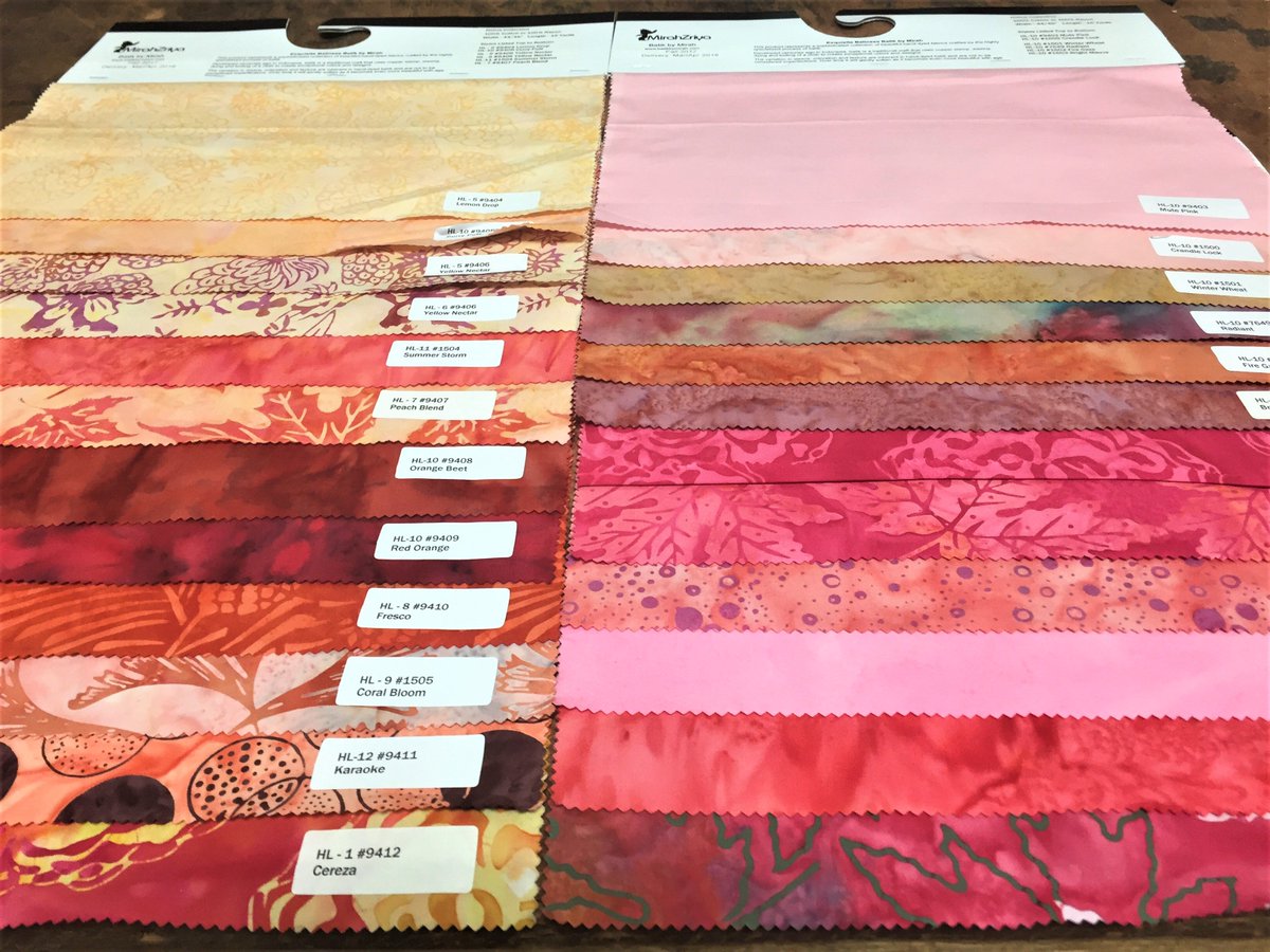 CadorTextiles's tweet image. The Helios collection by #BatikbyMirah is shipping to stores now! Here Helios is shown being used in Rigatoni, a #freeproject designed by @HeidiHappenings . Visit your LQS and ask about getting a copy today!