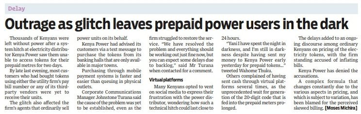 MboyaApollo's tweet photo. Electricity Consumers must sustain this outrage towards @kenyapower till we vanquish this abusive monopoly #SwitchOffKPLC https://t.co/PRf3A496dn