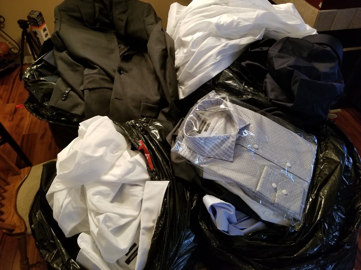 <a href="/TalentHue/">Talent- Hue Recruitment Services</a> picked up our first batch of business suits and shirts from <a href="/INDOCHINO/">indochino</a> for our Attire To Get Hired Suit Program.  We will be awarding minority students from @genesysworks suits as they begin to interview for employment.  These kids are going to look sharp!