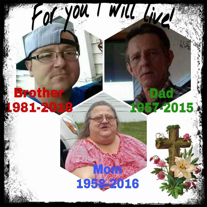 In memory of my parents and my little brother. One day we will be reunited! I love you forever