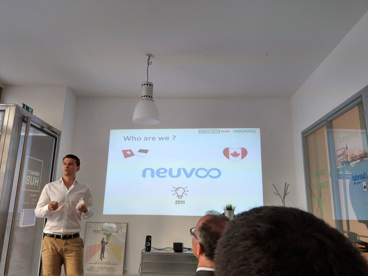 JulienRingot's tweet photo. Swiss Tech Talk tonight in Lausanne about building a virtual office and employing people around the world with the Swiss company neuvoo. https://t.co/YGYxoeh9gW