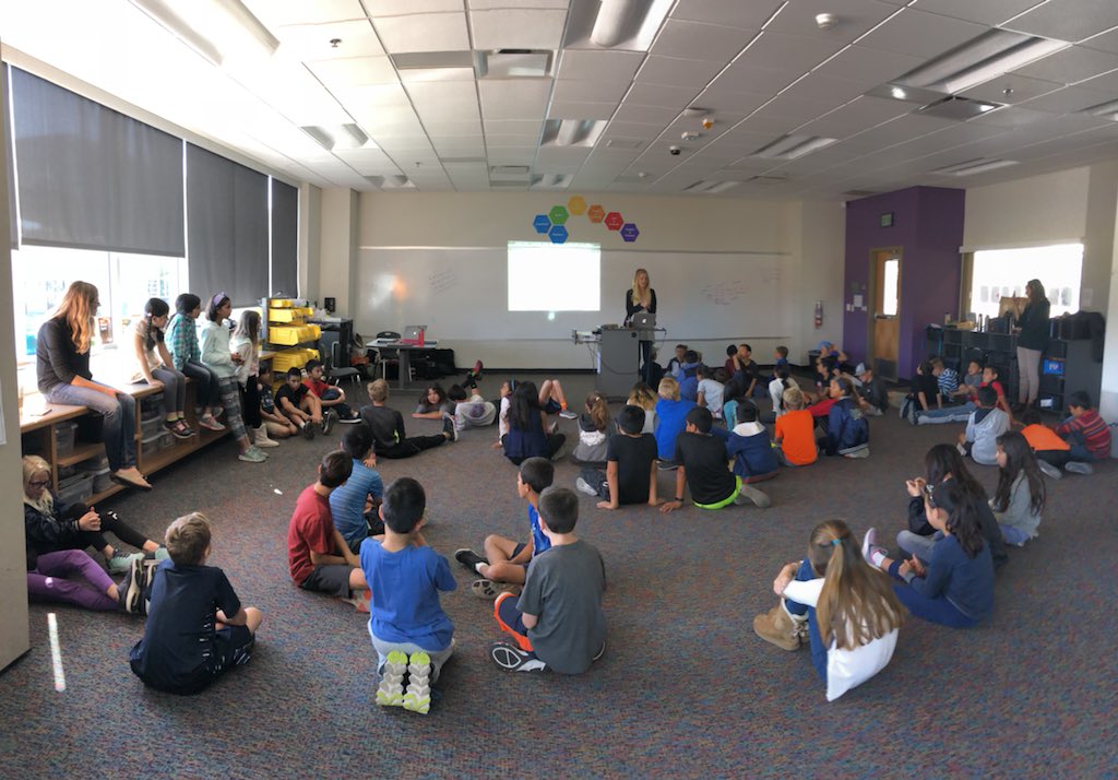 MisterCMaine's tweet photo. Now that we’ve seen the backyards &amp; heard the needs, teams are writing a proposal for yard they want to design. Looking over model proposal, looking at claim/reasoning, details, &amp; strong closing statement. Time to write! #D39C #ELAchat @mindyahrens1 @Ms_Youngren https://t.co/2DzspRmYwx