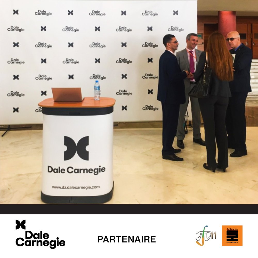 DaleCarnegieALG's tweet photo. Découvrez en photos le premier jour des 11èmes journées Scientifiques et Techniques de la #Sonatrach. Les formateurs #DaleCarnegie ont animé plusieurs sessions de formation dans notre stand. Si vous êtes sur Oran, n’hésitez pas à nous rendre visite pour en profiter vous aussi ! https://t.co/lrZCPlCSn6