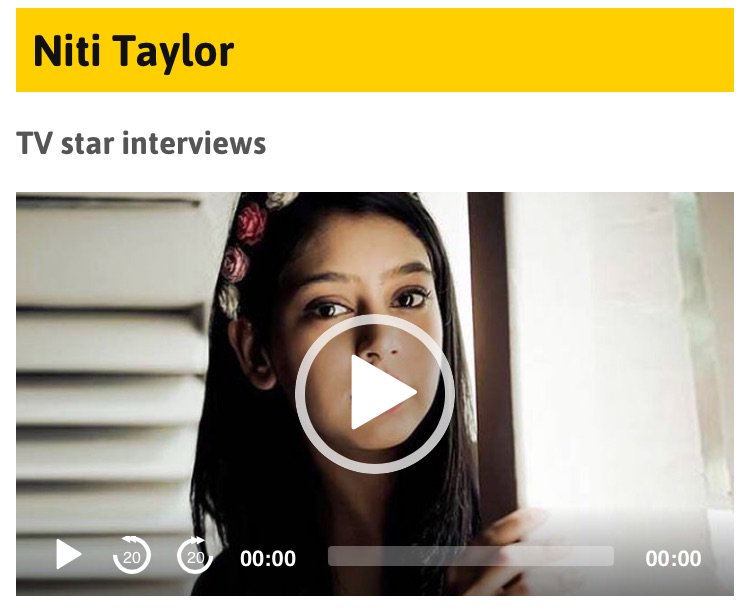 RajBaddhan's tweet image. Listen Back: The adorable @niti_taylor spoke to me exclusively on #SabrasDrive about #KYYOnVOOT : sabrasradio.com/podcasts/drive… #NitiOnSabrasDrive