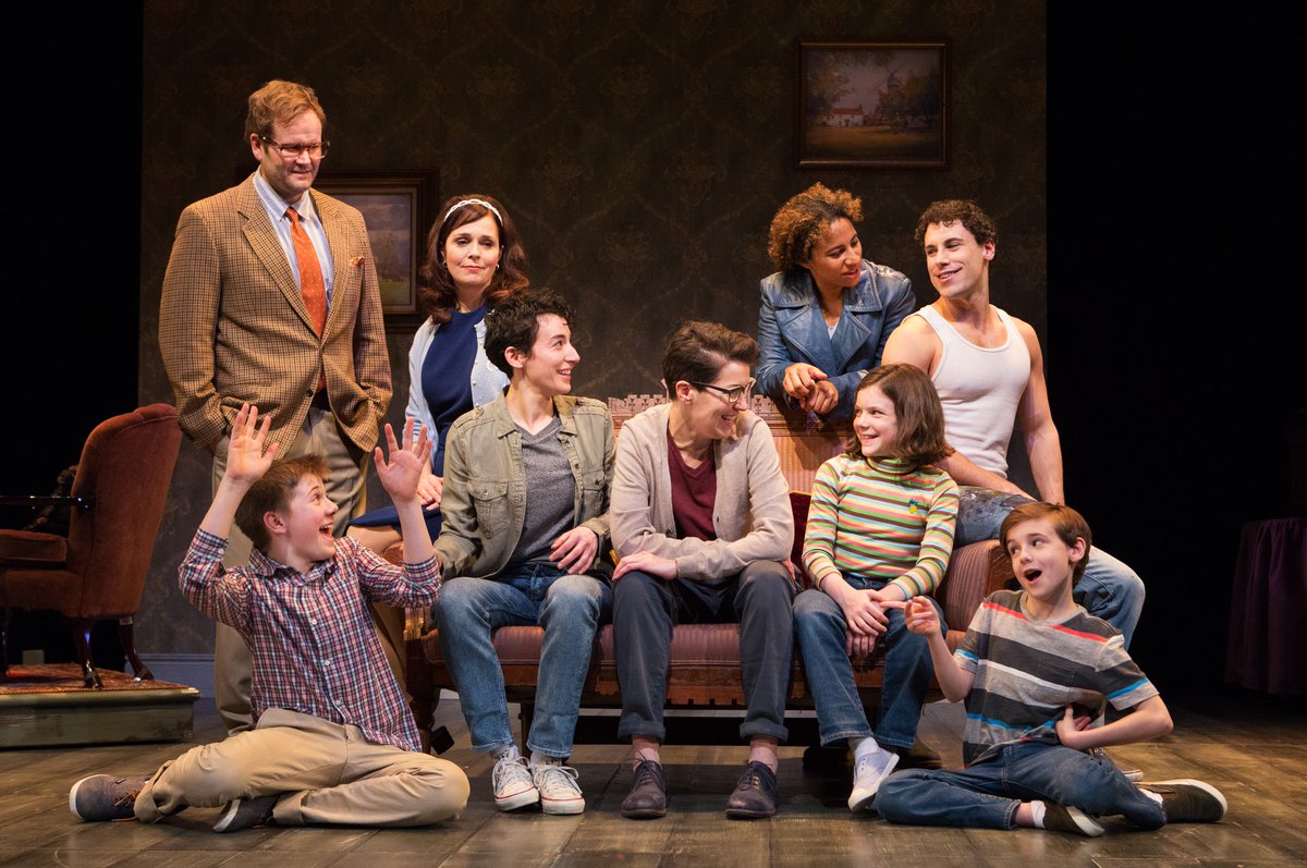 MusicalStageCo's tweet photo. Tonight we open #FunHomeTO, the largest production in our organization's 14-year history. We're honoured to be producing this groundbreaking musical with our @Mirvish partners, &amp; ecstatic to share this powerful story with this exceptional cast &amp; crew! Photo: Cylla von Tiedemann https://t.co/KBDaDpHqzl