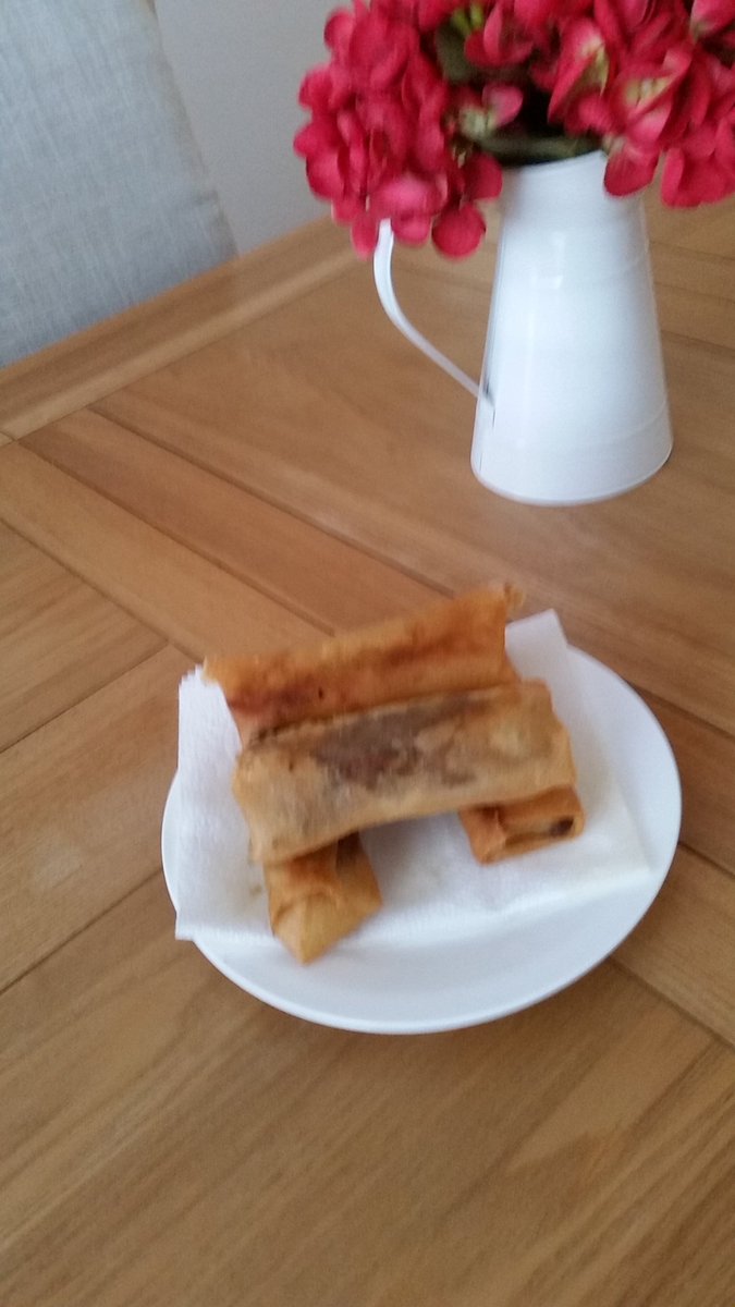 Spring Rolls, just made.