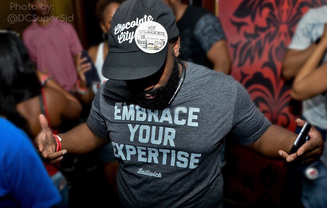 DCSuperSid's tweet image. I shot @KXNG_R_G repping @BailiwickCrewDC at the U Street #OldSchoolHipHopBarCrawl last weekend @1920dc #bailiwickcrew #regmopromo #realhiphop