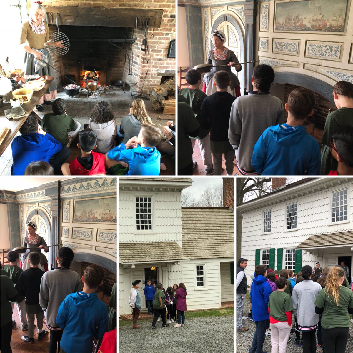 MissWalker600's tweet photo. Covenhoven class trip. #walker5114 #covenhoven #middlecolonies #alwayslearning #fifthgraderocks https://t.co/aX030y6cUf