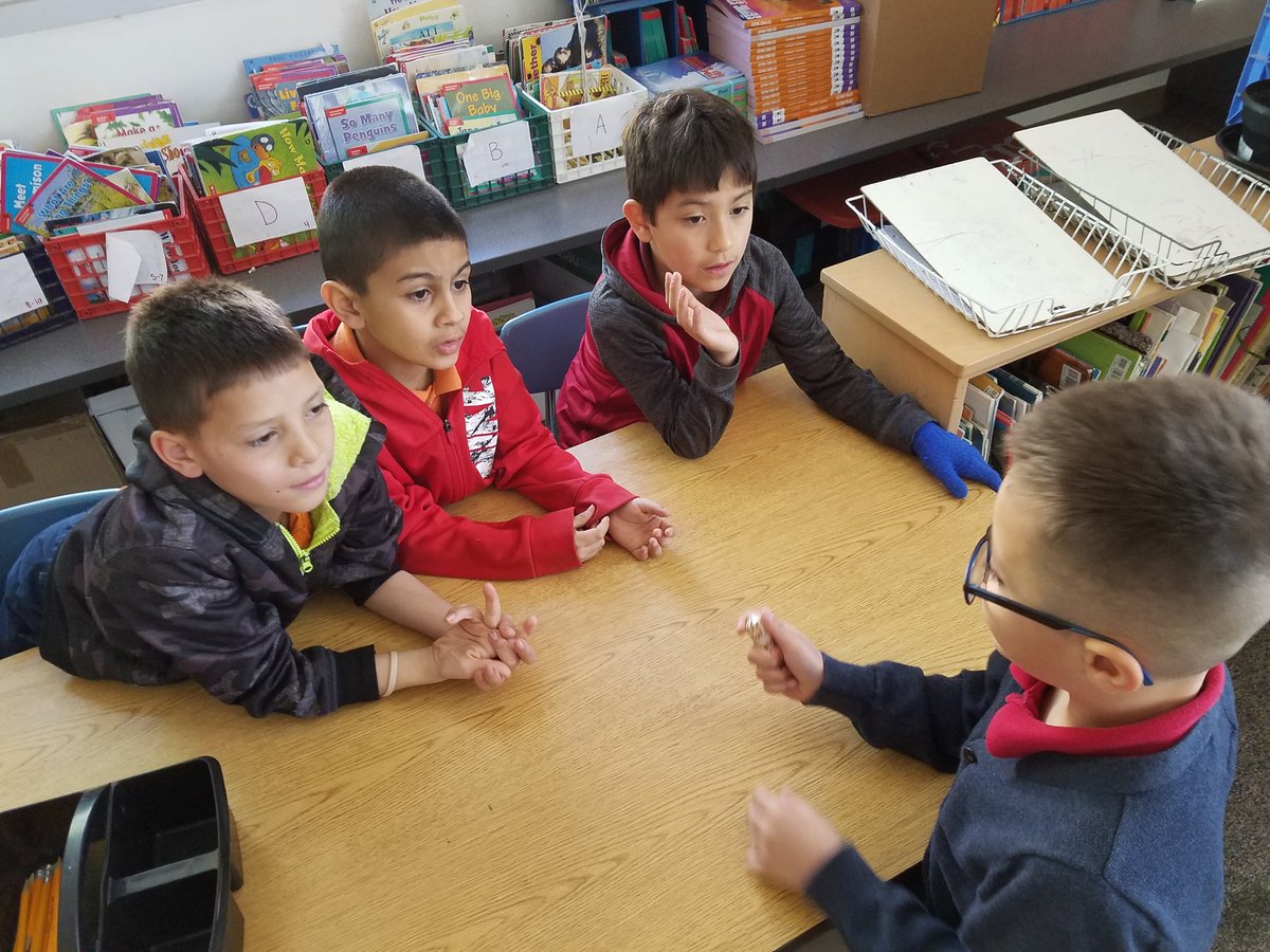 andysclass's tweet photo. Before reading a chapter book, teams meet to share as many elements of the plot they can remember in a round robin. #weareNES #kaganchat #elastandards https://t.co/aigHIKgPMX