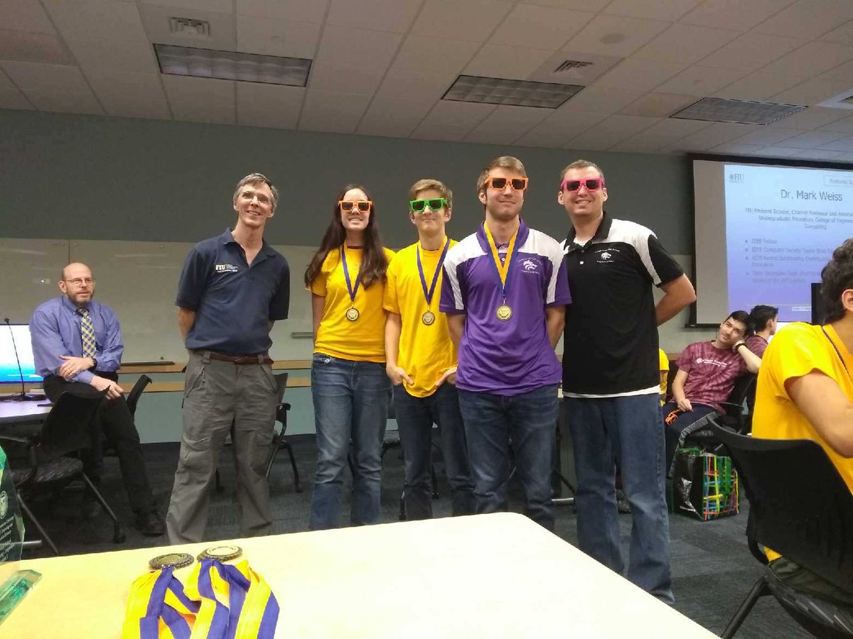 FIUSCIS's tweet photo. Last weekend @FIUSCIS 120 amazing high school computer science students & their teachers participated in our 13th Annual #FIU High School Programming Competition https://t.co/zoMjs2Eamt #Comuterscience #FIUPC2018 @FIUnews @FIU_CEC @MDCPSSTEAM @OCPSnews @KyleDencker @MDCPS https://t.co/sXKeSx9AOs