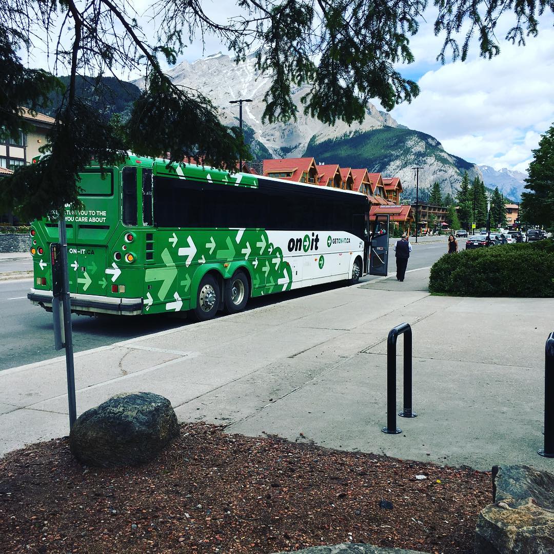 Give your car a vacation and leave the driving to us and <a href="/ParksCanada/">Parks Canada</a> this summer, #YYC! We’re happy to offer <a href="/Onit_Transit/">On-It Transit</a> from <a href="/cityofcalgary/">City of Calgary</a> into <a href="/TownofCanmore/">Town of Canmore</a> and <a href="/Banff_Town/">Banff Town</a>/<a href="/BanffNP/">Banff National Park, Parks Canada</a> on weekends and holidays starting May 19: onitregionaltransit.ca/calgarybanff-s…