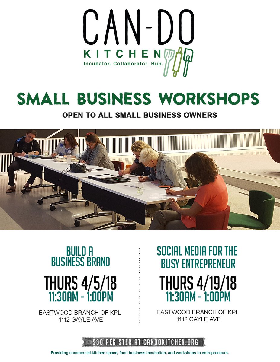 Social Media for the Busy Entrepreneur workshop THIS Thursday. Sharpen your social media skills and watch your business thrive! More info &amp; registration at ow.ly/PyWk30jxtS1