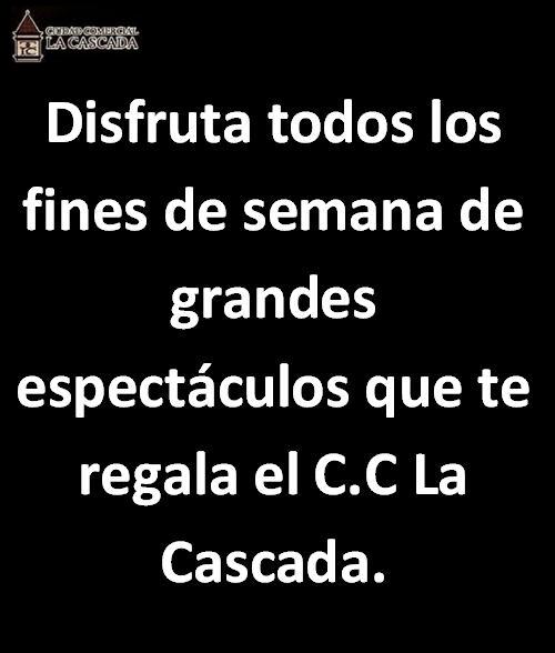 ¡Todos los fines de semana son de recreación!