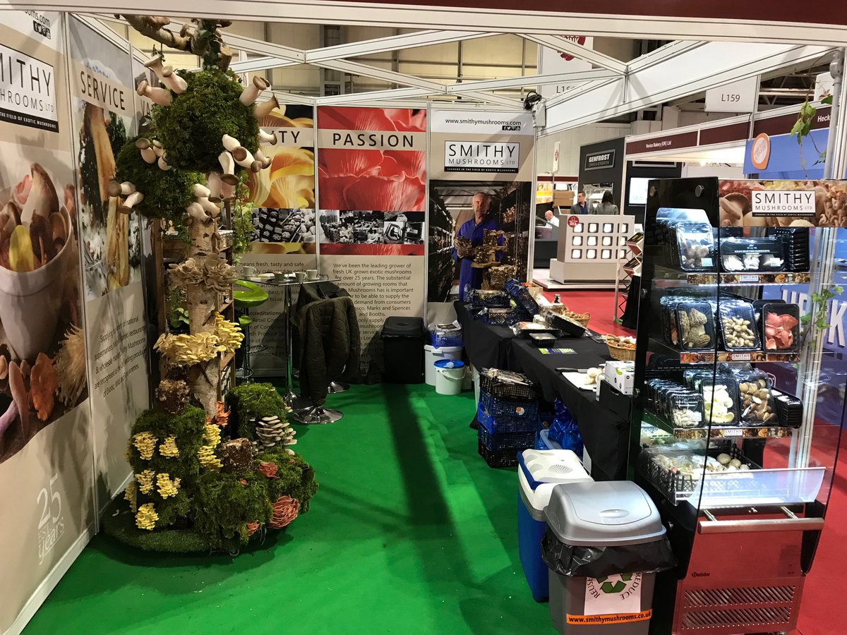 Our stand at #FDE2018 looking smart