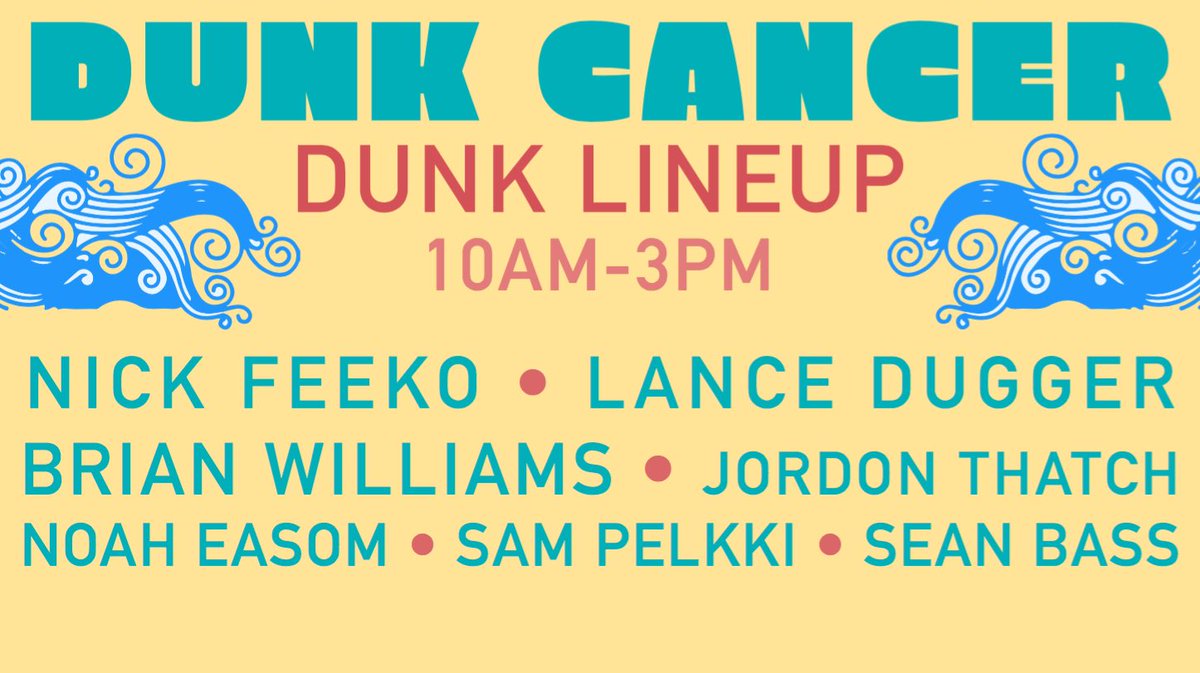 lrdeltachi's tweet photo. Who y’all got? #dunkcancer https://t.co/DDRhTYkbAx