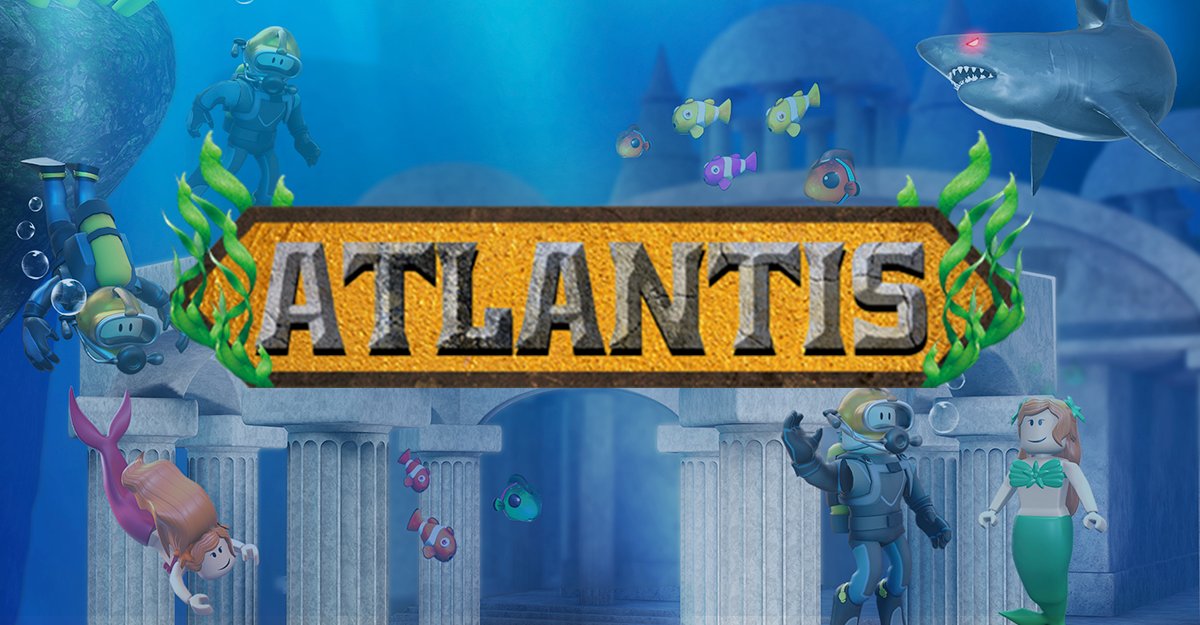 Roblox On Twitter Dive Into The Sea For The Roblox Atlantis Event - dive into the sea for the roblox atlantis event explore three oceanic games to earn exclusive vi!   rtual prizes until 5 1