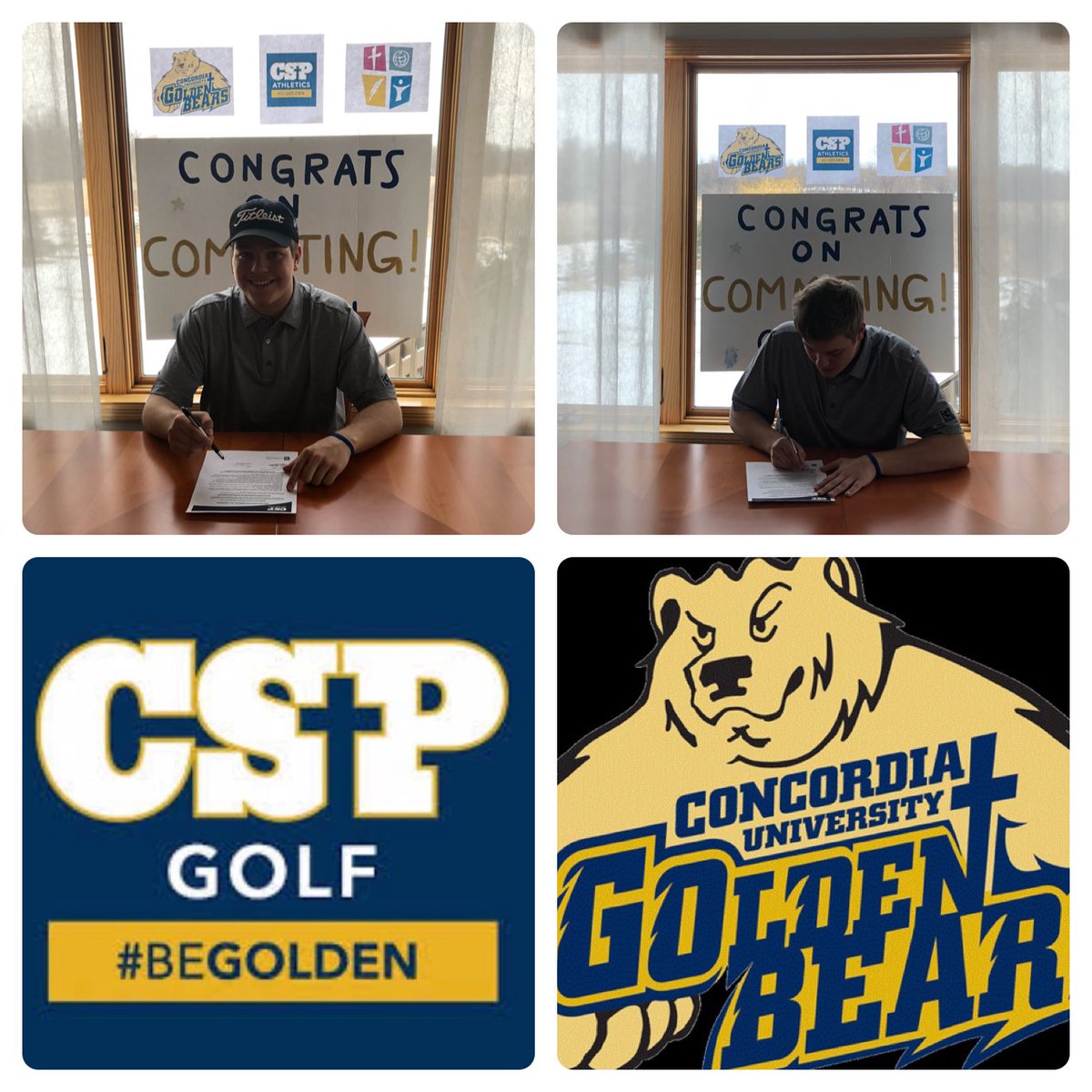 NickAndersen33's tweet photo. Excited to announce that I will be transferring to Concordia University St. Paul this next fall to further my education and play golf at the Division 2 level. Thank you to everyone that has made this happen! Very blessed for this opportunity and can’t wait to see what’s to come! https://t.co/JERWlCwM3O
