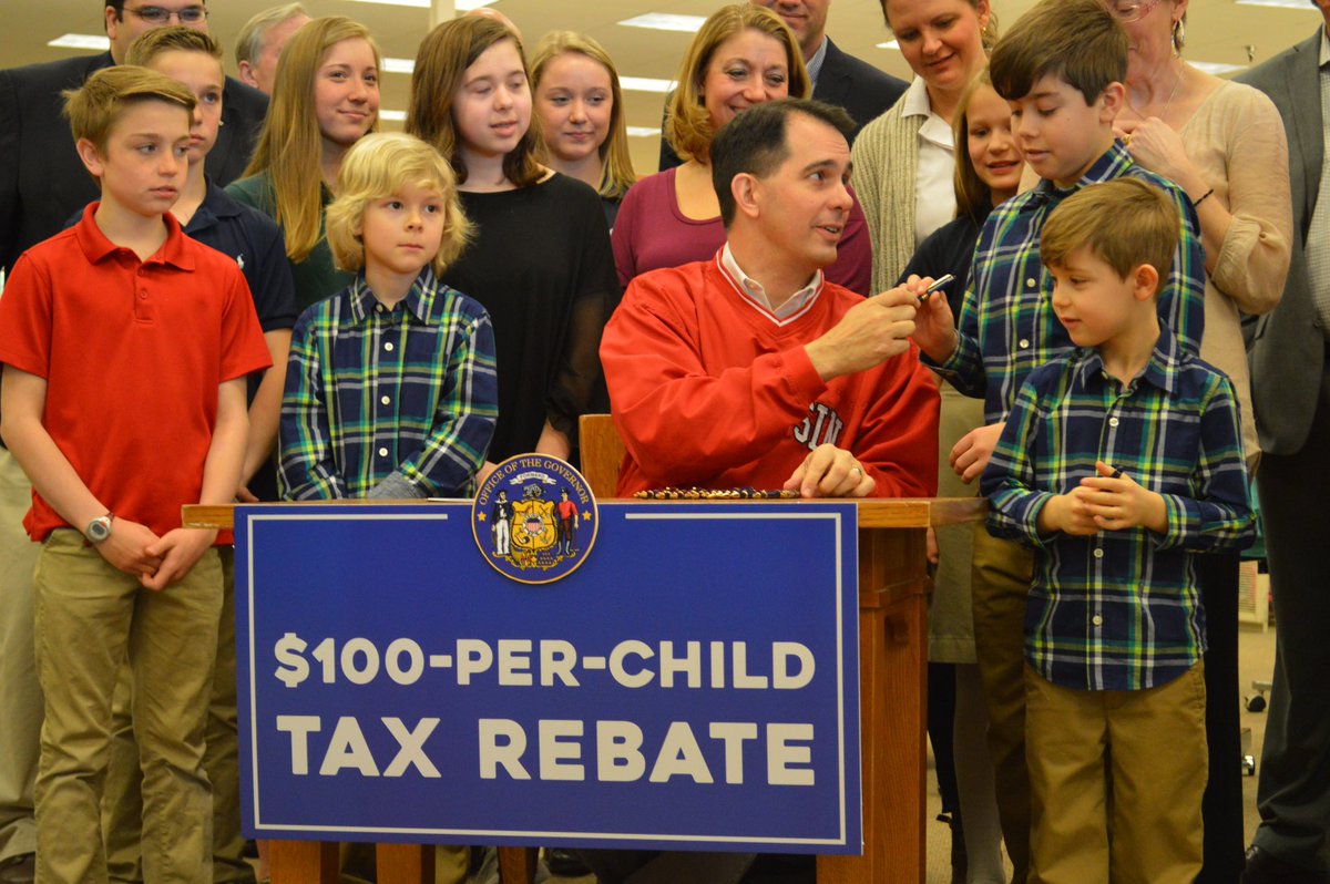 Sign Up For Scott Walker Tax Rebate