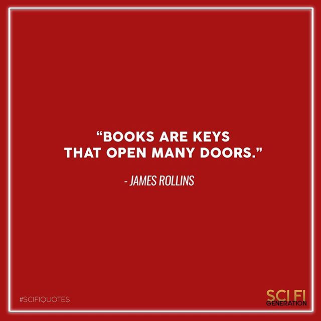 “Books are keys that open many doors” - James Rollins #quotes #scifiquotes #quotesaboutbooks #books #bookstagram #inspirationalquotes #inspiration #motovationalquotes #motivation #jamesrollins dlvr.it/QPs1rw