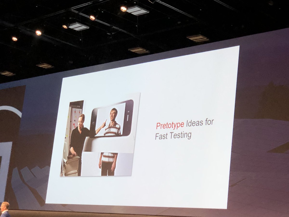 BioBrandAwareCo's tweet photo. @PresInst #PresidentsSummit #DiplomaticRebels #Innovation Don’t make prototypes. Make pretotypes. A non- functional Mock Up to test ideas within companies and with end-users. Great presentation great points by David Gram co-founder Diplomatic Rebels https://t.co/63VfOqoub0