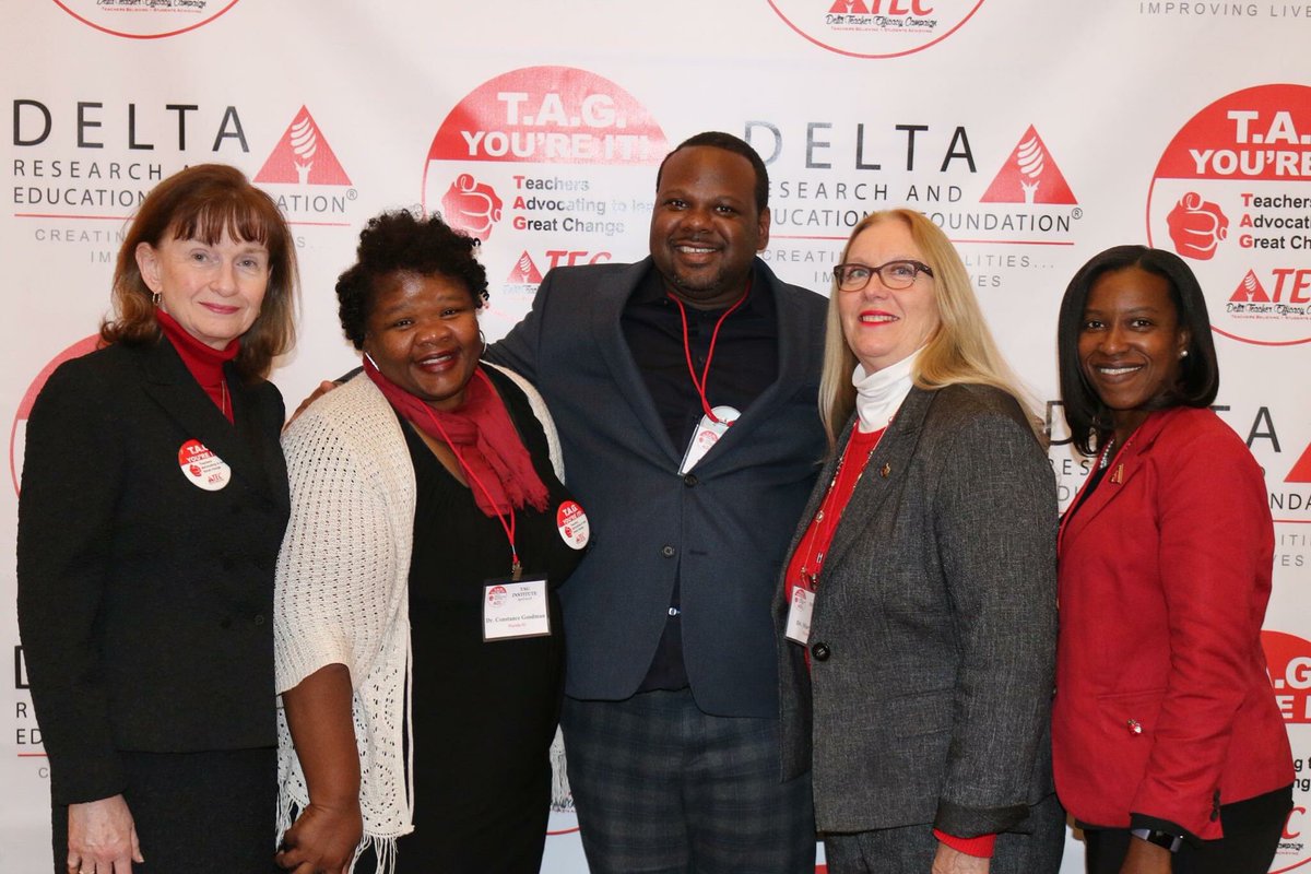DTECChangeAgent's tweet photo. #TAGTuesday Say hello to our Florida TAG Team! (L - R) Dr. Suzanne Martin, Dr. Constance Goodman, Harvey Stribling, Dr. Mary Little and Deidra E. Johnson (not pictured: Dr. Martha S. Lue Stewart). Our FL cohort has presence in the Central FL, Fort Lauderdale and Miami areas! https://t.co/VlljUHgYZD